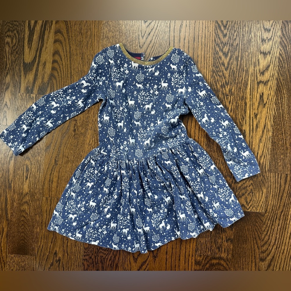 Mini Boden woodland wonder dress - 4-5y